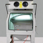 Cabine de sablage abrasif – Capacité de 990 L avec dépoussiéreur intégré | Réf. : W3015