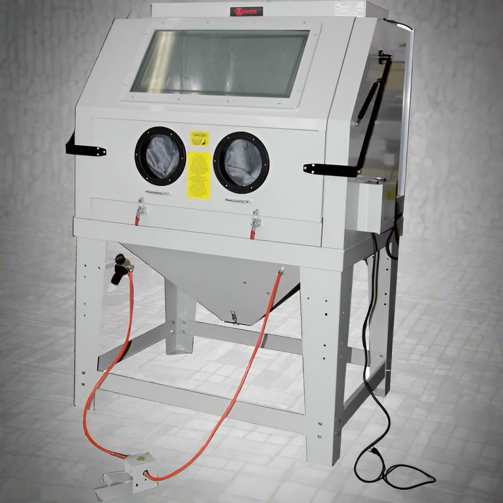 Cabine de sablage abrasif – Capacité de 990 L avec dépoussiéreur intégré | Réf. : W3015