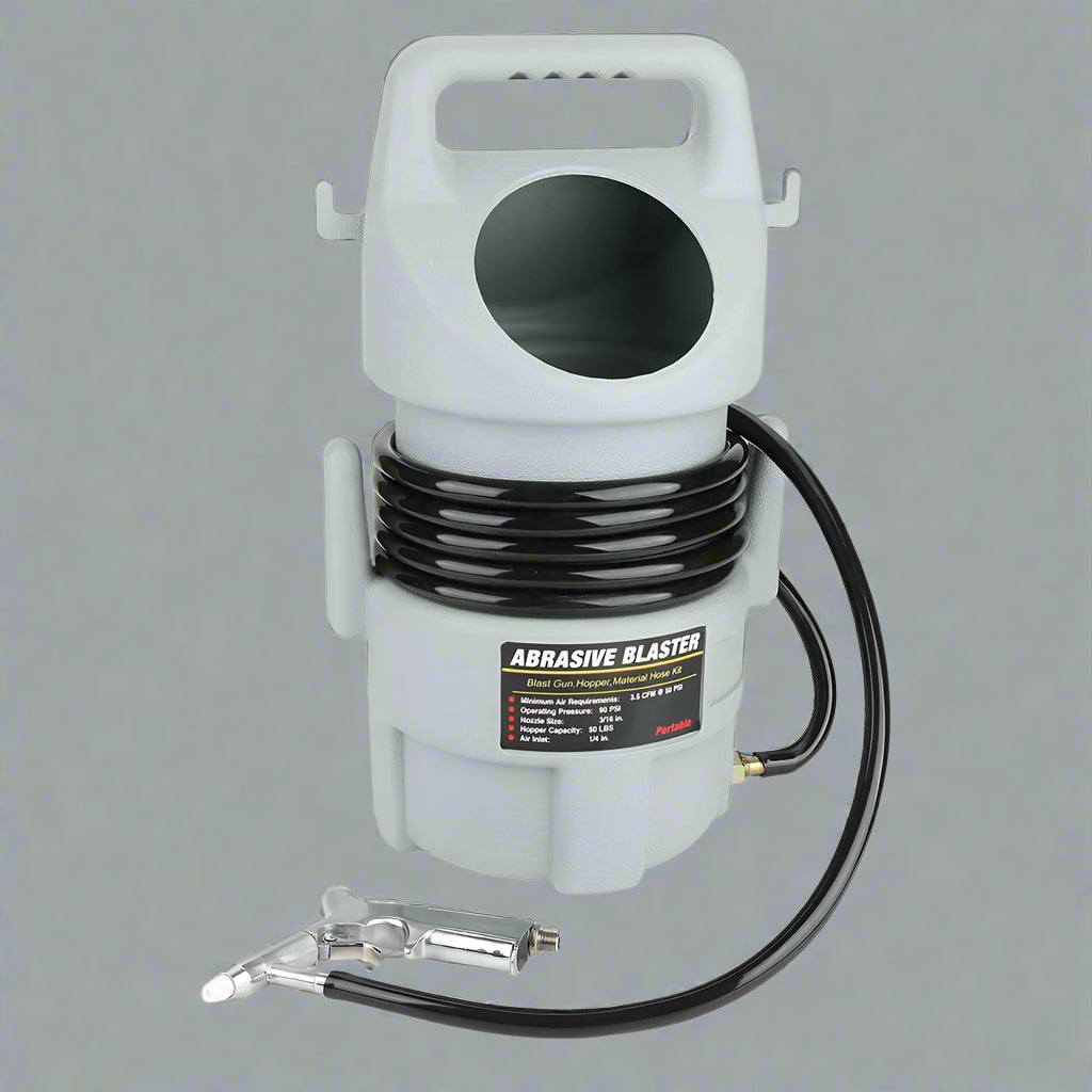 Sableur abrasif portable pour décapage de rouille – Nettoyeur de surfaces robustes (S1114)