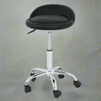 Tabouret de salon réglable avec roulettes et dossier – Série MSR1/MSR2/MSR3