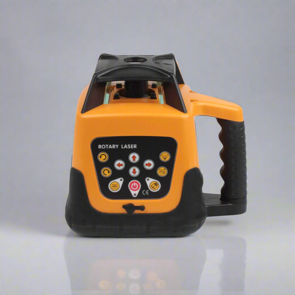Kit de niveau laser rotatif | Portée de 500 m, faisceau rouge, mise à niveau automatique, rechargeable – LLTRI