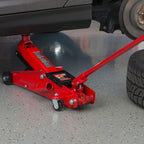 Cric chariot Big Red 3 tonnes pour SUV – Cric hydraulique de sol à hauteur étendue (T83006XB)