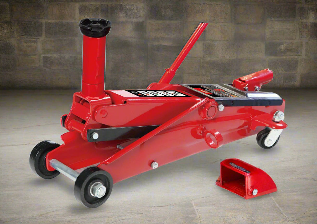Cric chariot Big Red 3 tonnes pour SUV – Cric hydraulique de sol à hauteur étendue (T83006XB)