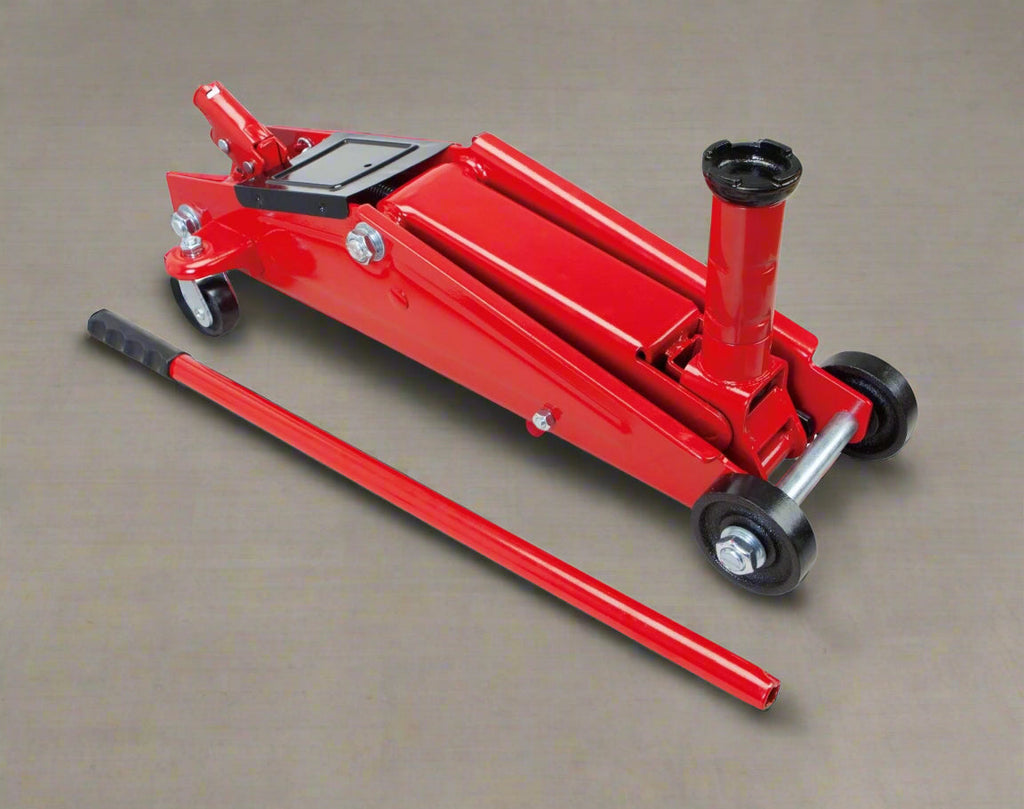 Cric chariot Big Red 3 tonnes pour SUV – Cric hydraulique de sol à hauteur étendue (T83006XB)