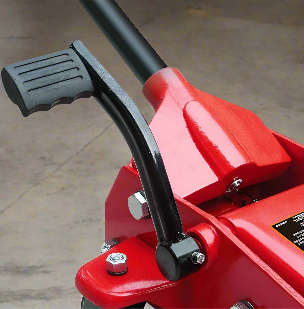 NOUVEAU Cric hydraulique BIG RED 3,5 tonnes avec pédale T83502 | Pont élévateur hydraulique robuste | Technologie de levage rapide