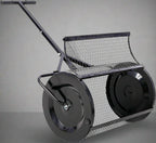 Épandeur de compost et de tourbe pour pelouse – Rouleau de dispersion robuste pour jardin et gazon, Réf. : S1290