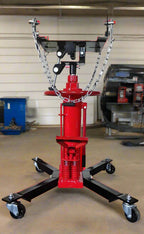 Cric de transmission télescopique à double piston et à 2 étages – Levage hydraulique robuste de 1320 lb, Réf. : 121157