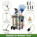 Organisateur d'outils de jardin pour garage – Support de rangement robuste à 35 emplacements pour outils de jardin | Modèle 2104171 