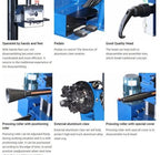 Démonte-pneus vertical robuste pour semi-remorques – Modèle HC8930