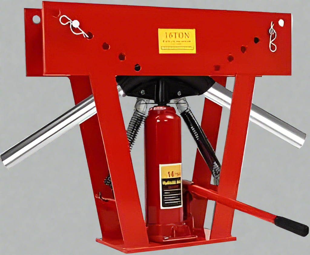 Cintreuse hydraulique pour tubes et tuyaux – 12 et 16 tonnes avec 6 et 8 matrices | Cintreuse pour échappements haute performance