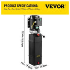 Pompe hydraulique simple effet – 2950 PSI, 220 V, 60 Hz pour pont élévateur | Réf. 6530703