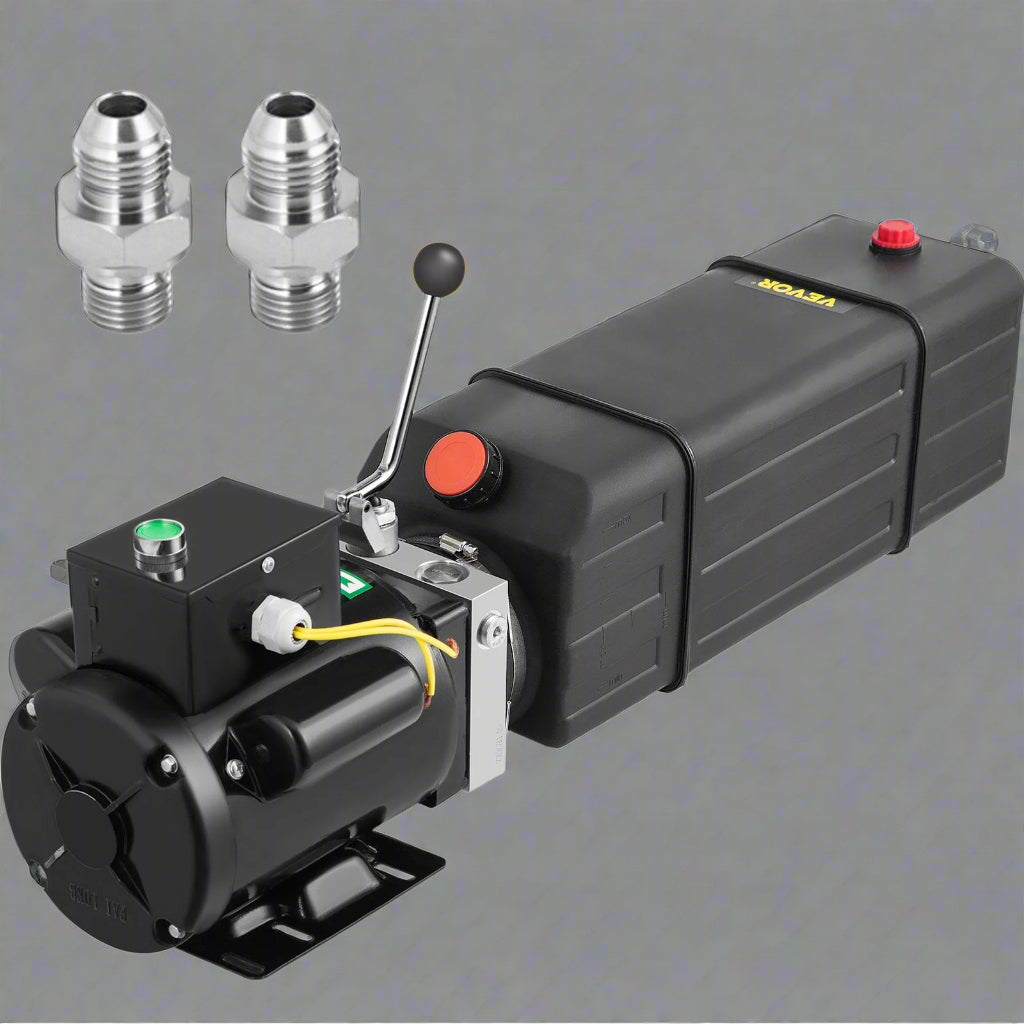 Pompe hydraulique simple effet – 2950 PSI, 220 V, 60 Hz pour pont élévateur | Réf. 6530703