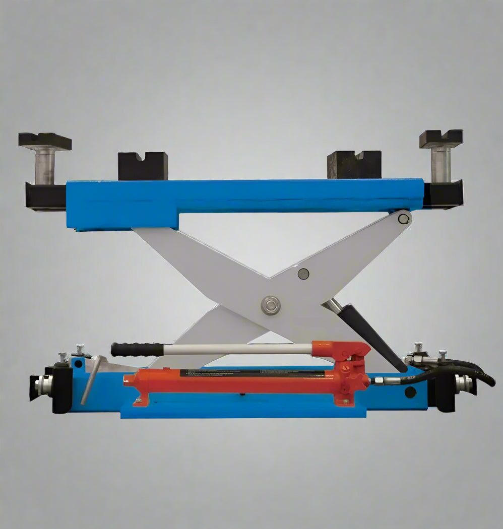 Cric de levage manuel à profil bas et à roulettes | Cric de sol robuste pour la réparation automobile | Réf. RX30M