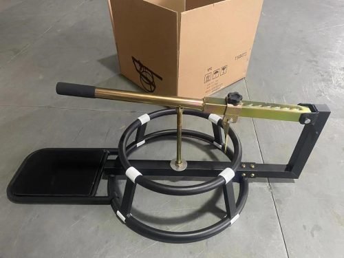 Nouveau support de changement de pneus pour motos et quads avec démonte-pneus – Robuste – MTC0750