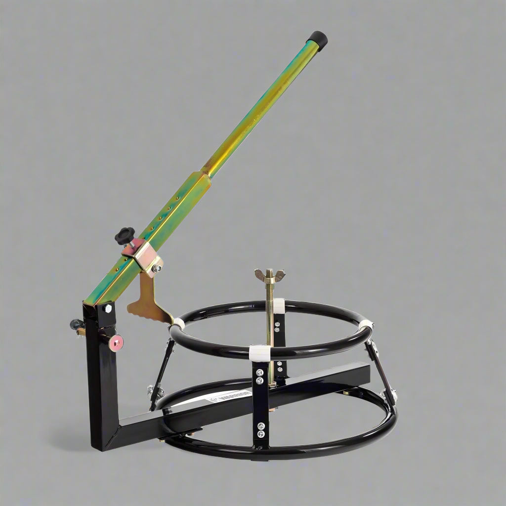 Nouveau support de changement de pneus pour motos et quads avec démonte-pneus – Robuste – MTC0750