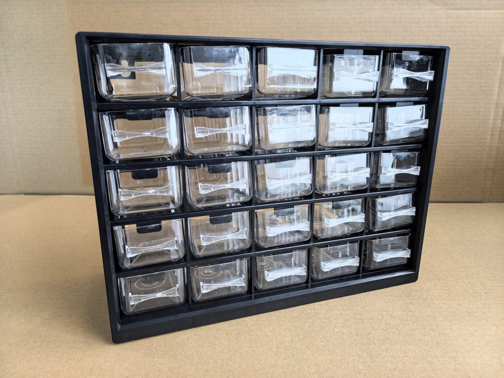 Kit d'assortiment de fixations multi-usages de 1001 pièces avec étui de rangement | Réf. : WTD1001