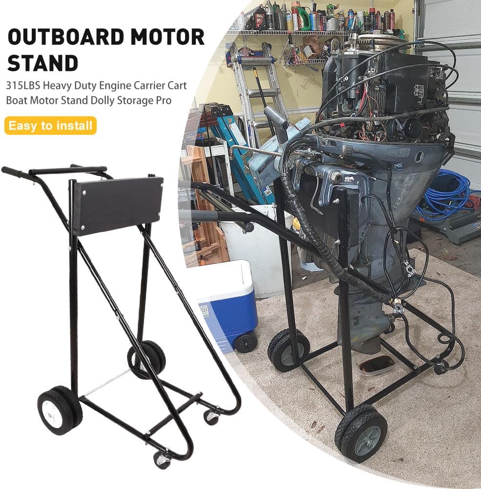 Support robuste pour moteur hors-bord – Capacité de charge : 143 kg | Réf. : 9235091