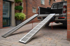 Rampes de chargement en acier 1000 lb – Paire 84 x 10 avec surface antidérapante - SRS8410