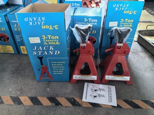 Paire de chandelles robustes – Support de levage 3 tonnes / 6 tonnes / 12 tonnes