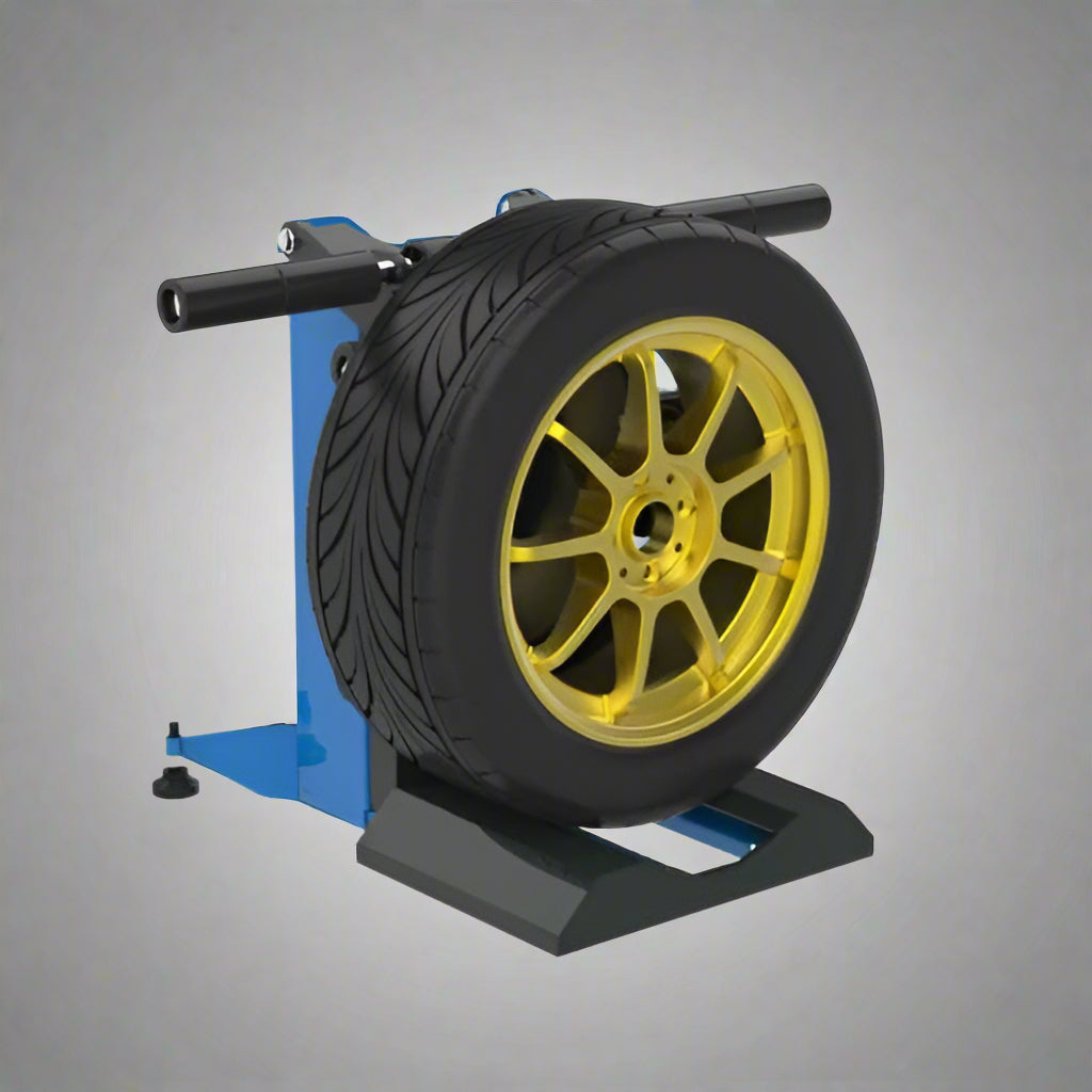 Élévateur de roue portable – Assistance pneumatique pour le changement de pneus, capacité de 68 kg | TCB920