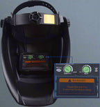 Casque de soudage à assombrissement automatique solaire professionnel – Noir | HD89K