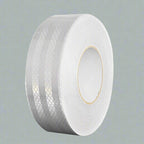 Ruban de sécurité réfléchissant | Rouleau haute visibilité argent et jaune de 2 x 30 pi