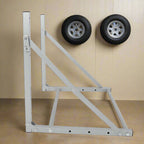 Support mural pliable en acier pour pneus et roues – Capacité de 136 kg | Réf. : HLA69