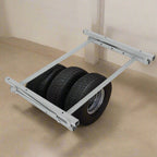 Support mural pliable en acier pour pneus et roues – Capacité de 136 kg | Réf. : HLA69