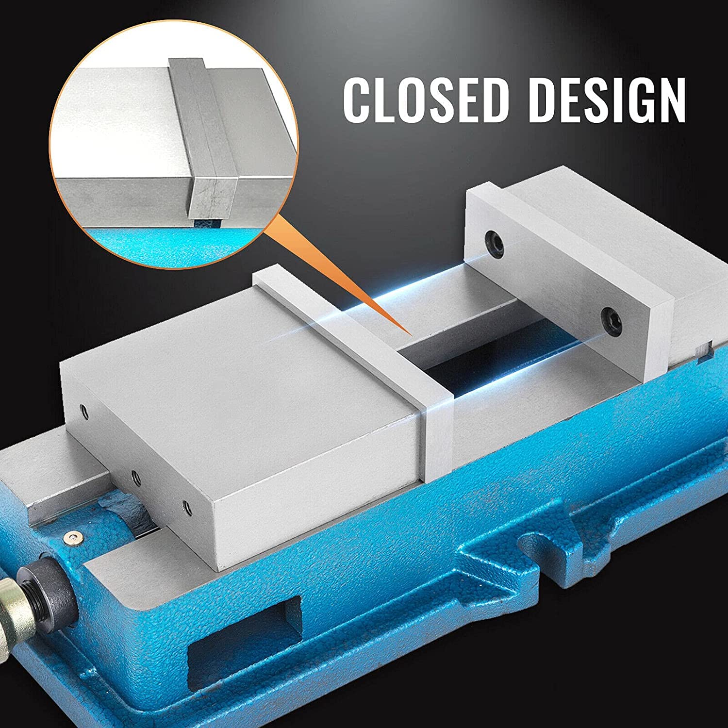 Étau de serrage d'établi VEVOR ACCU 4 pouces, étau de précision pour fraisage, étau de perceuse à colonne avec mâchoires de 4 pouces, étau de serrage pour fraiseuse et perceuse.